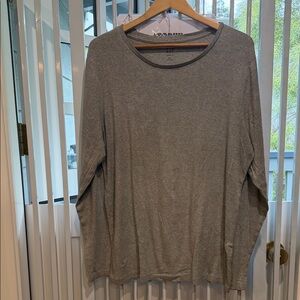 GAP Heather Gray Modern Tee XXL